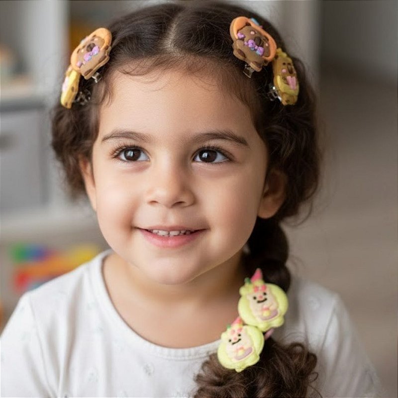 Cartela Presilhas e Xuxinhas Infantil