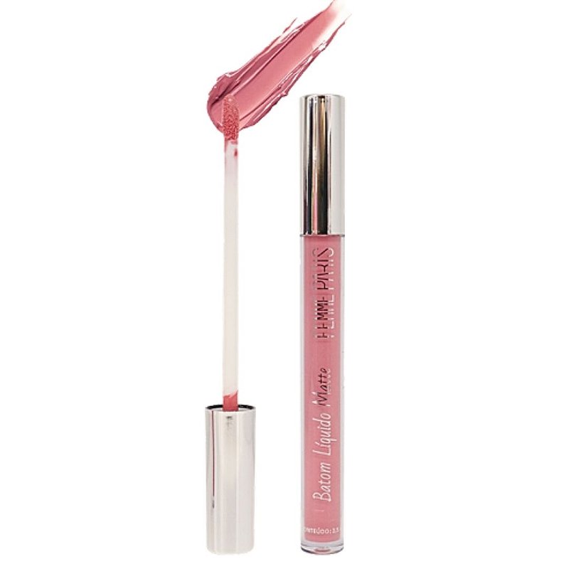 Batom Líquido Matte Femme Paris FR178 - Box c/ 24 unid