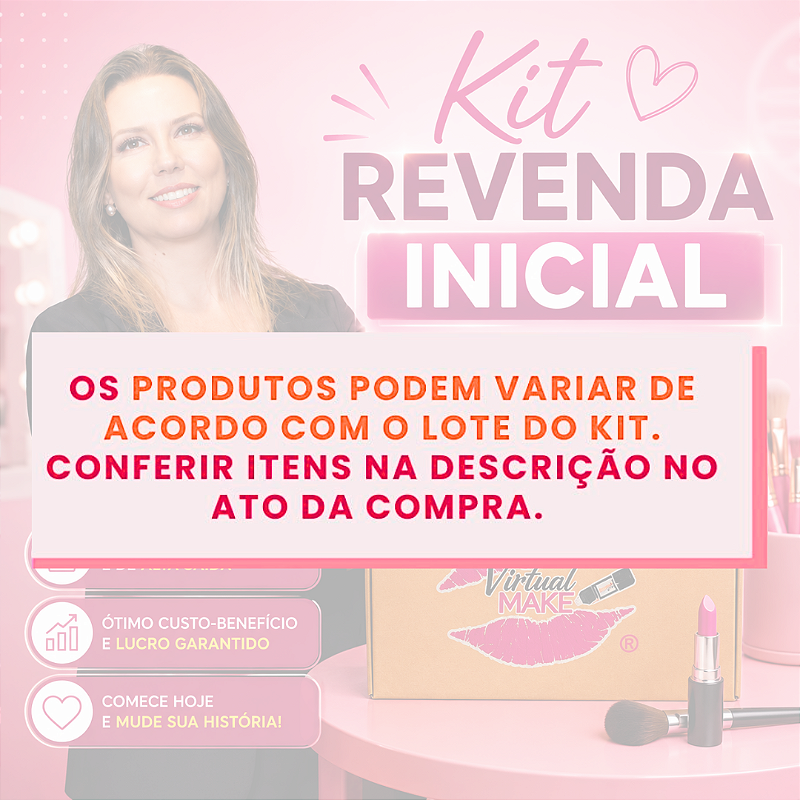 Kit Revenda Inicial - 25 Itens