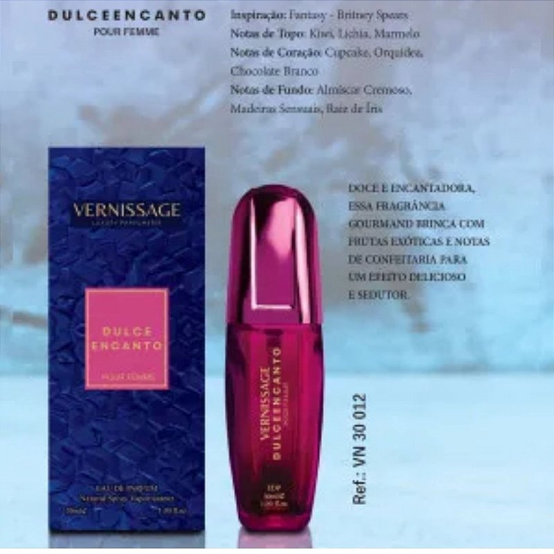 Perfume Dulce Encanto Pour Femme 30ml Vernissage