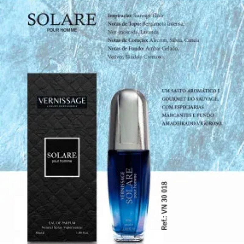 Perfume Solare Pour Homme 30ml Vernissage