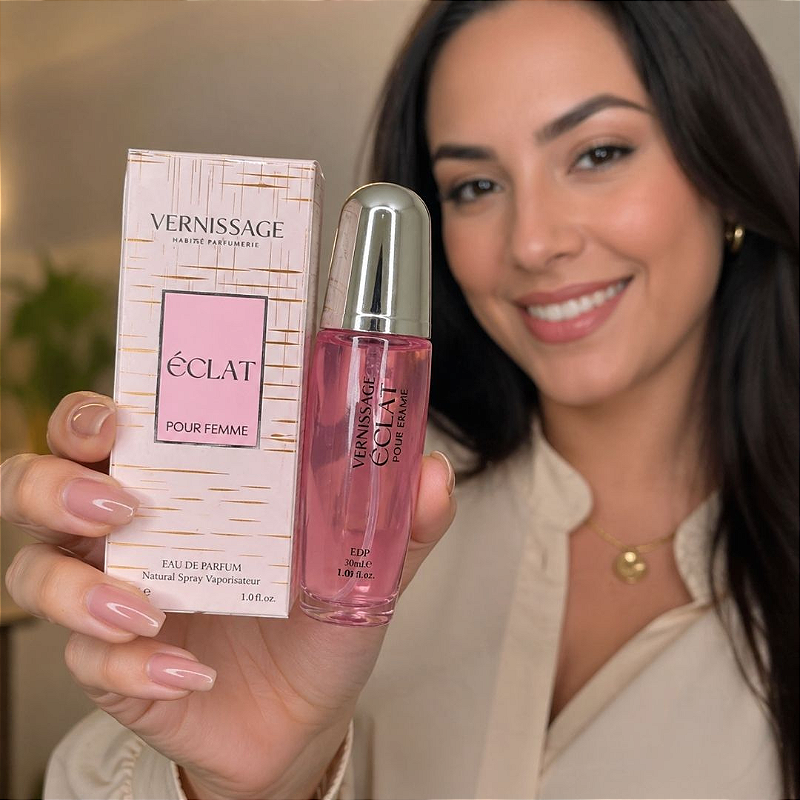 PERFUME ÉCLAT POUR FEMME 30ML VERNISSAGE - KIT C/ 03 UNID