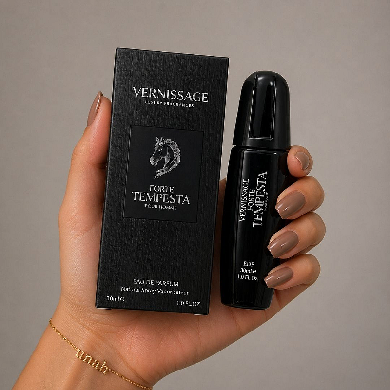 PERFUME FORTE TEMPESTA POUR HOMME 30ML VERNISSAGE - KIT C/ 03 UNID