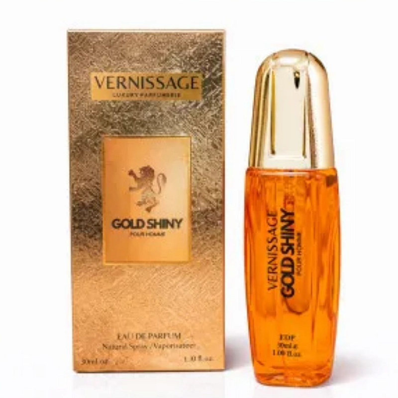 PERFUME GOLD SHINY POUR HOMME 30ML VERNISSAGE - KIT C/ 03 UNID