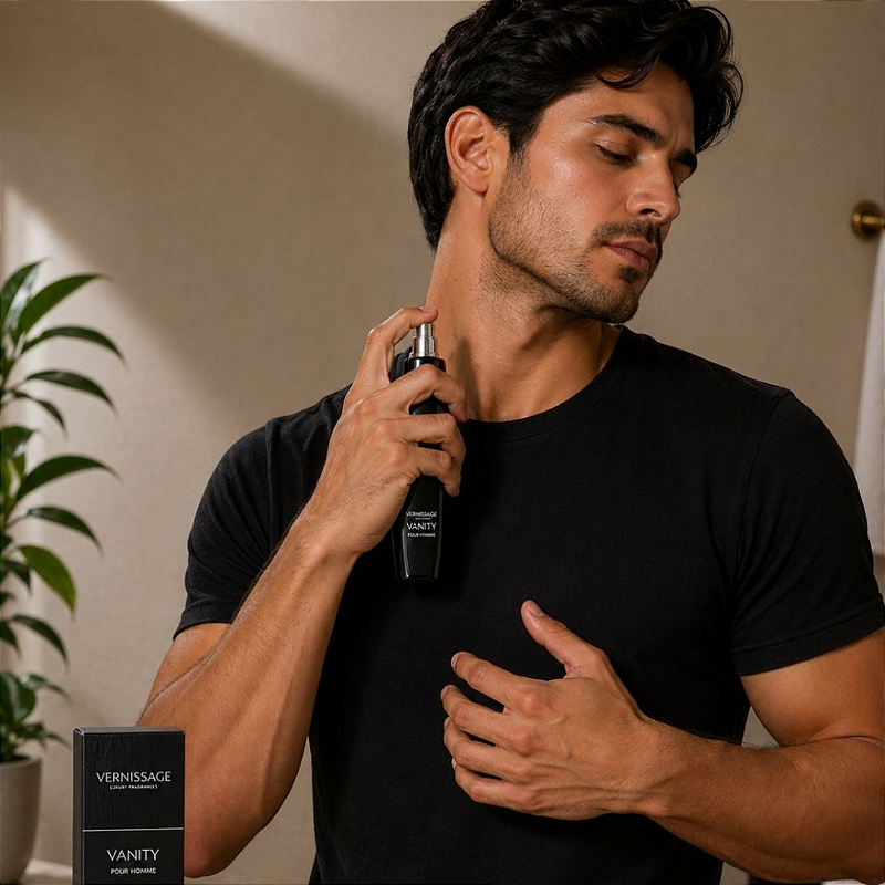 PERFUME VANITY POUR HOMME 30ML VERNISSAGE - KIT C/ 03 UNID