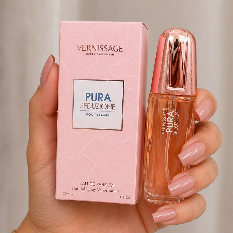 PERFUME PURA SEDUZZIONE POUR FEMME 30ML VERNISSAGE - KIT C/ 03 UNID