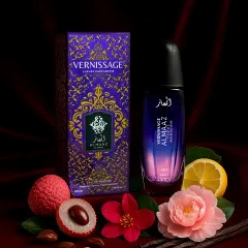PERFUME AL MAAZ POUR FEMME 30ML VERNISSAGE - KIT C/ 03 UNID