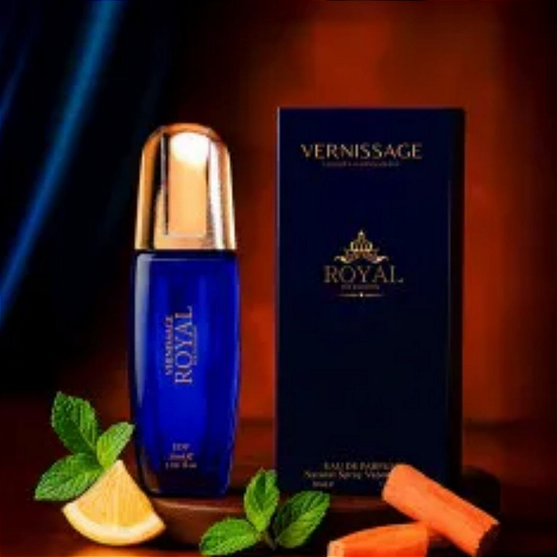 PERFUME ROYAL POUR HOMME 30ML VERNISSAGE - KIT C/ 03 UNID