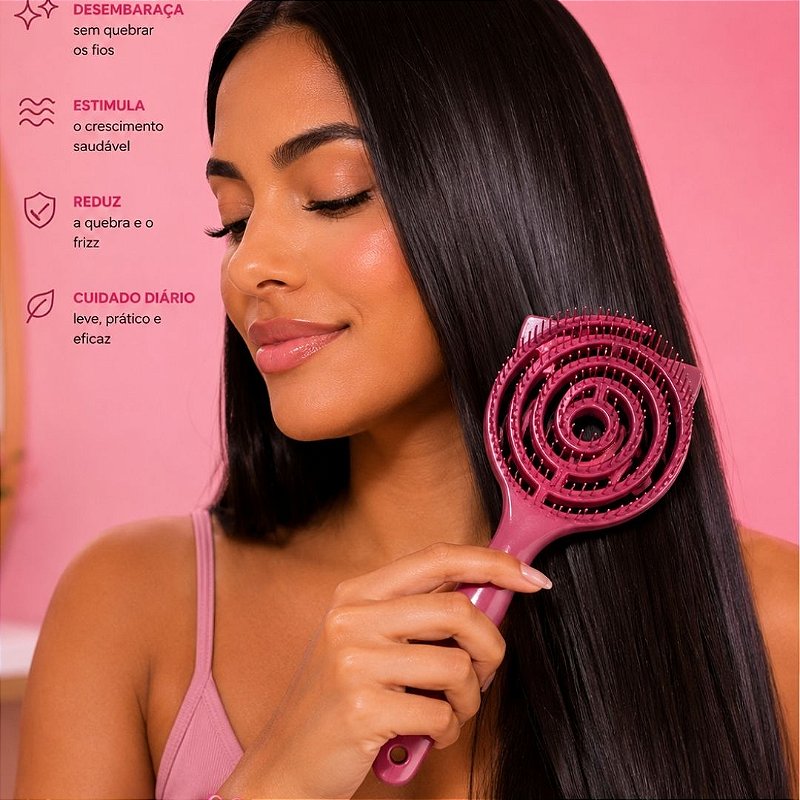 Escova De Cabelo Gatinha