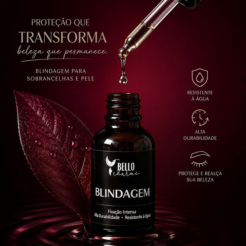 Blindagem Rosa Mosqueta Bello Charme BC046