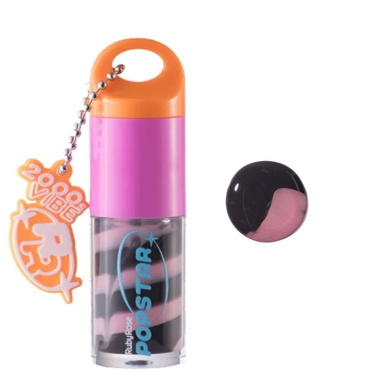 GLOSS LABIAL PARTY TIME POPSTAR G2 RUBY ROSE HB-L6406-4 JUST DANCE