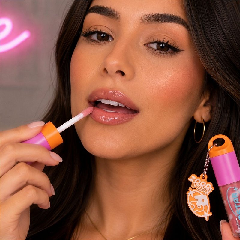 GLOSS LABIAL PARTY TIME POPSTAR G2 RUBY ROSE HB-L6406-6 ONE MORE TIME