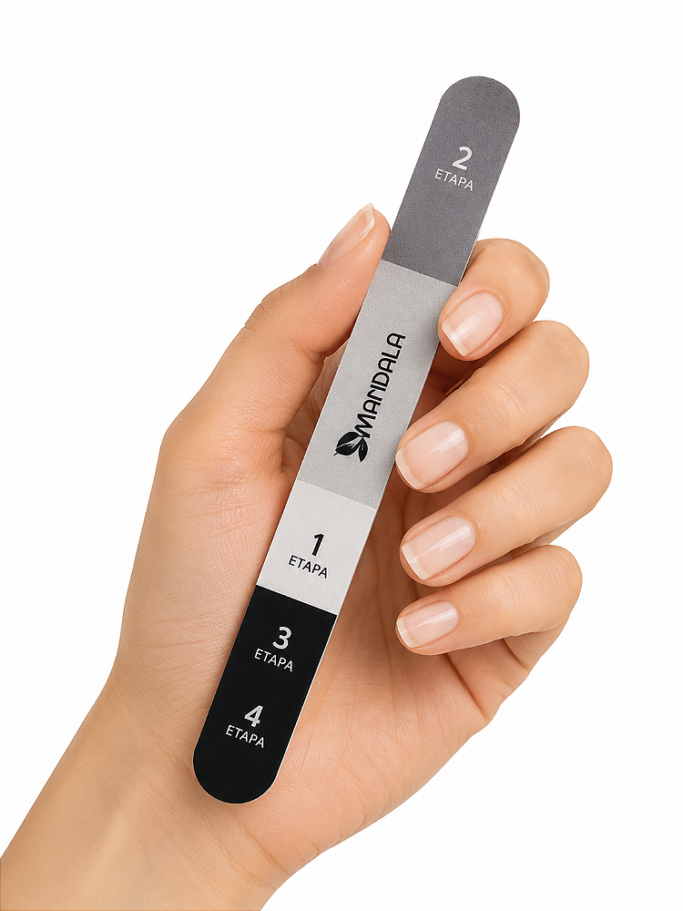 Lixa Polidora para Unhas 04 Etapas Mandala ML008