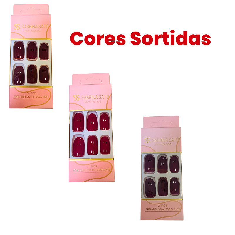 Unhas Postiça Autocolante Sabrina Sato SP1591