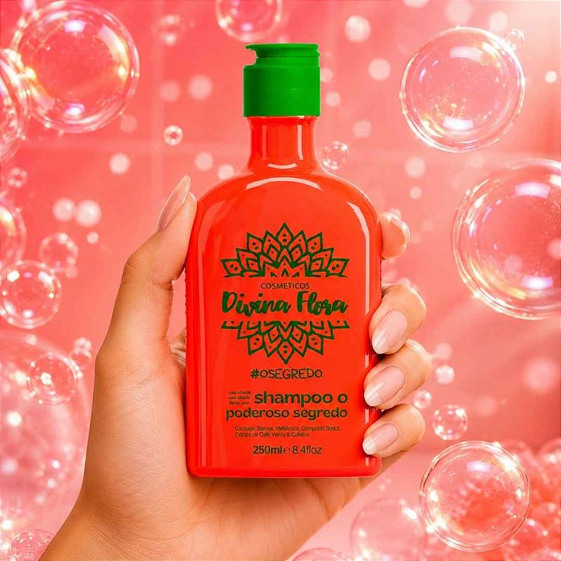 Shampoo Poderoso Segredo Divina Flora 250ml