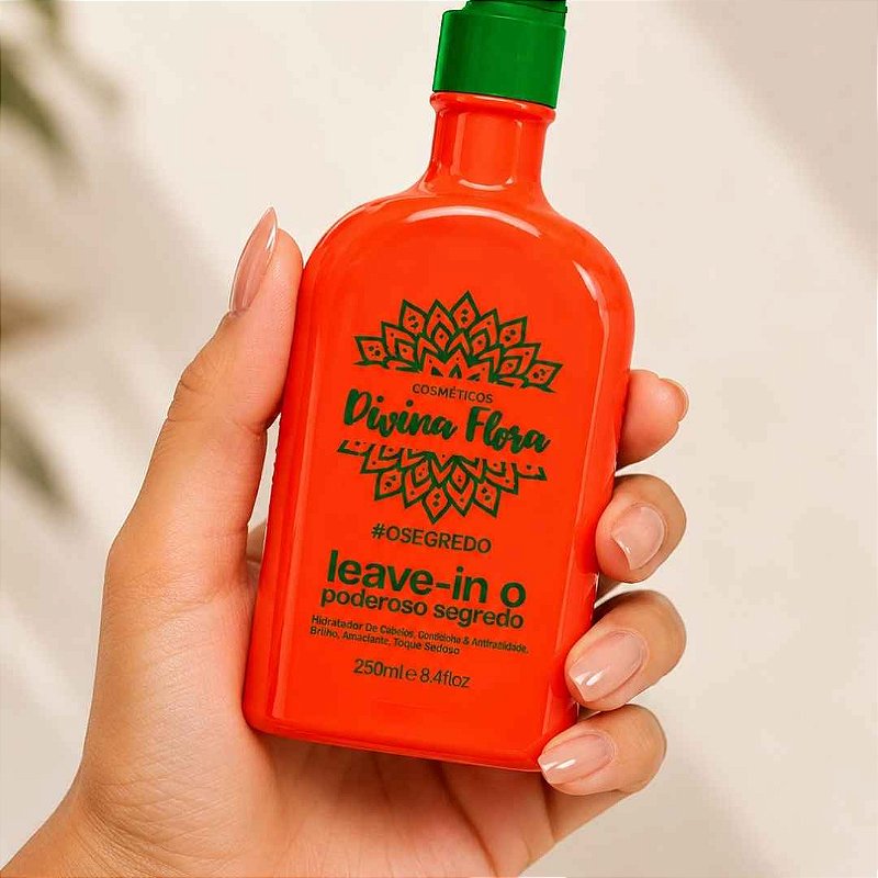 Leave-in Poderoso Segredo Divina Flora 250ml