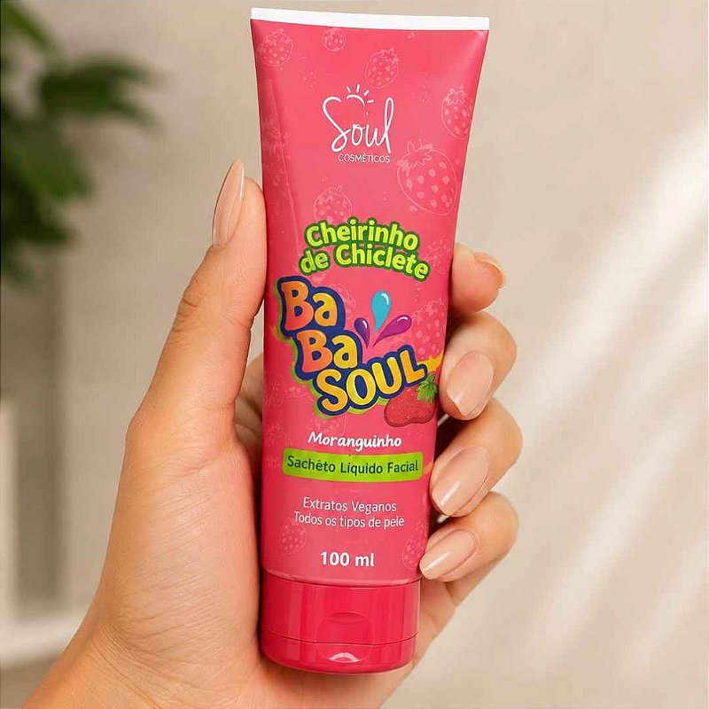 Sabonete Líquido Facial Moranguinho Soul 100ml
