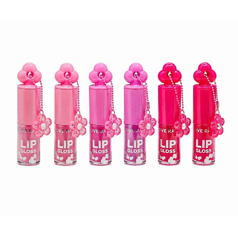 Lip Gloss Chaveirinho Love Rain LR-56105
