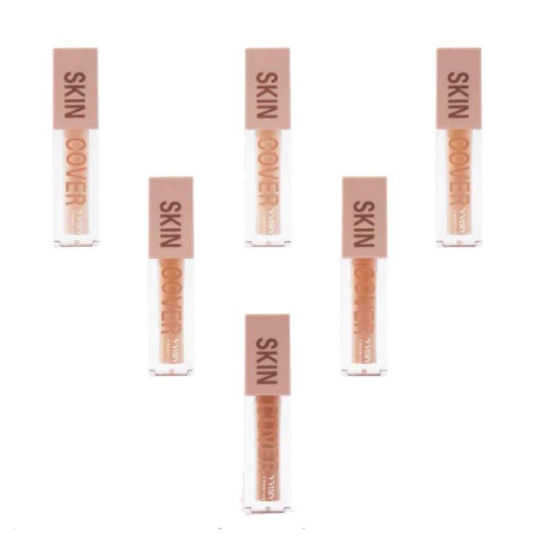 Corretivo Liquido Skin Cover Yvisy VS5020 - Box c/ 24 unid