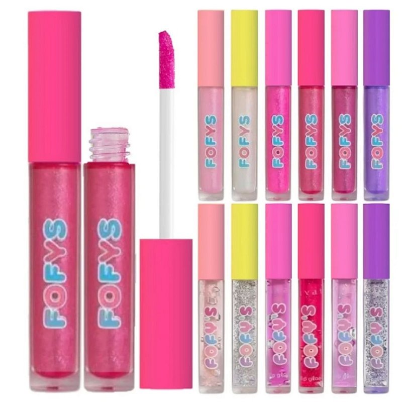 Lip Gloss Fofys Vivai 3287.1.1 - Pcte c/36unid