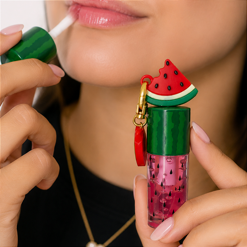 Lip Oil Melancia Water Melon Chaveirinho WB431