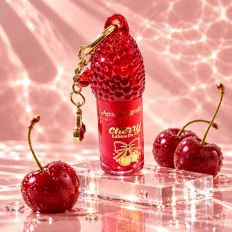 Gloss framboesa Cherry Chaveirinho JSL079