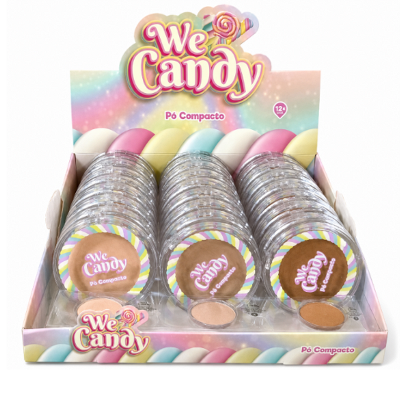 Pó Compacto We Candy Vivai 1257.1.1 - Box c/ 24unid