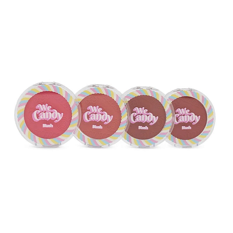 Blush Compacto We Candy Vivai 4124.1.1 - Kit c/ 04 unid