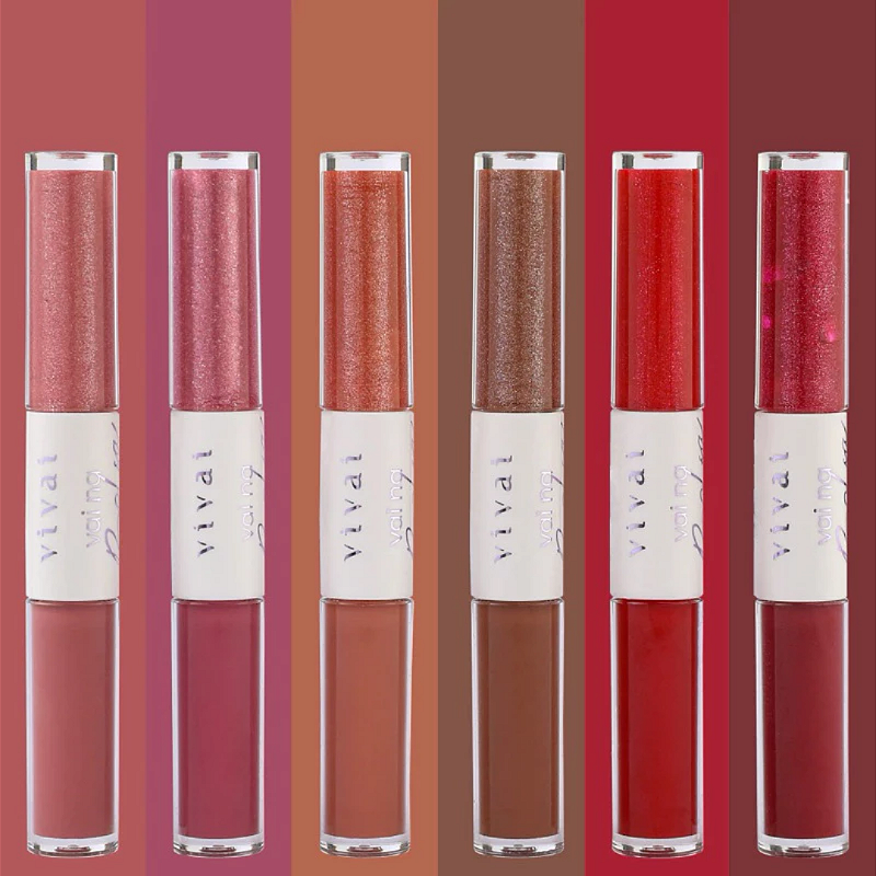 Duo Batom e Gloss Vai Na Bolsa Vivai 3312.1.1 - Box c/36unid
