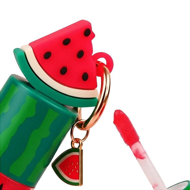Lip Gloss Chaveirinho Melancia Lua e Neve LM09304