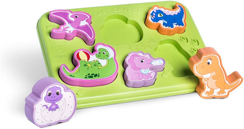 Brinquedo Ache e Encaixe Baby Sauros