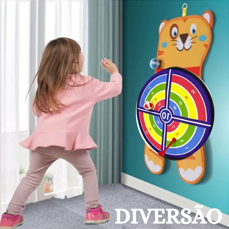Brinquedo Super Alvo Lança Dardo