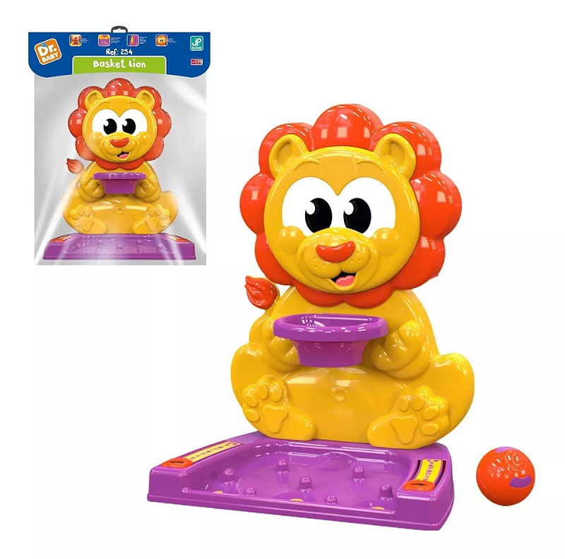 Brinquedo Didático Basket Lion