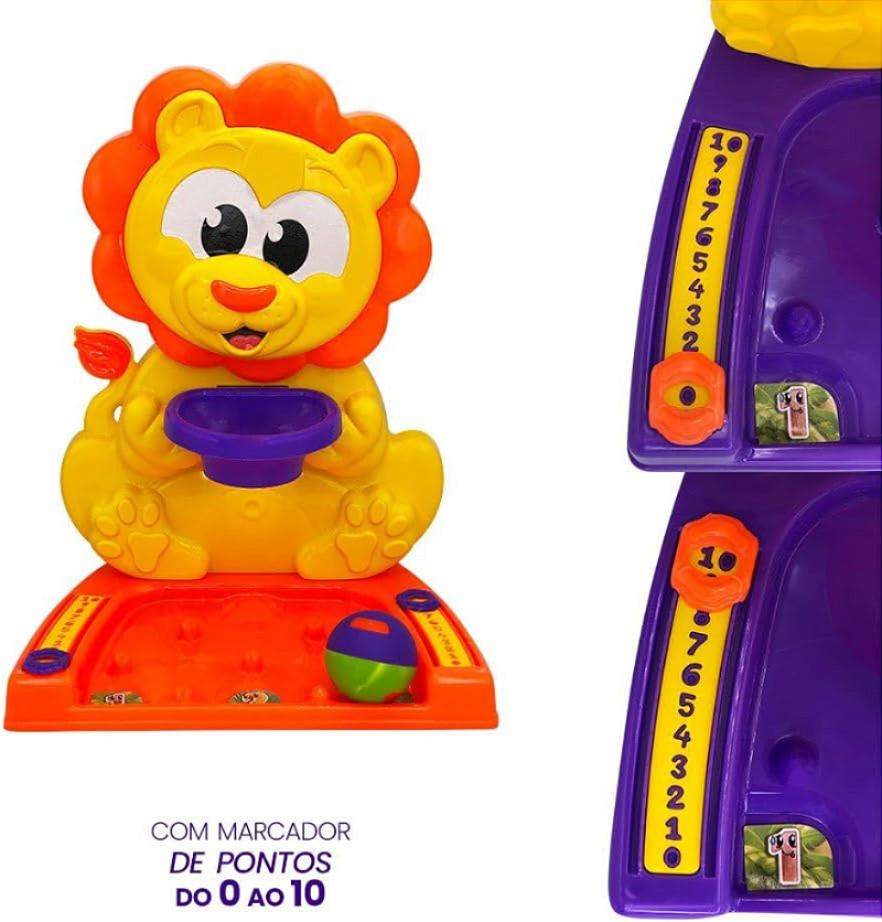 Brinquedo Didático Basket Lion
