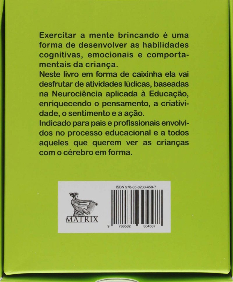 Livro-Caixinha Academia de ginástica cerebral para crianças