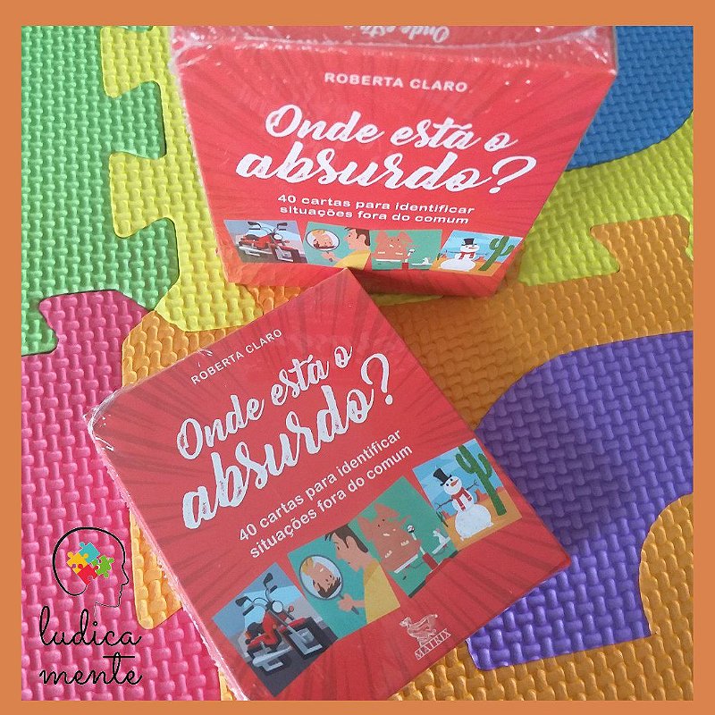 Livro-Caixinha Onde está o absurdo?