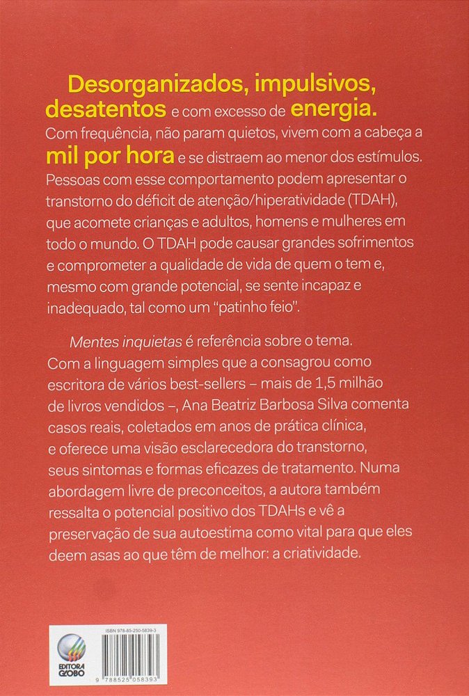 Mentes Inquietas - Ana Beatriz Barbosa Silva