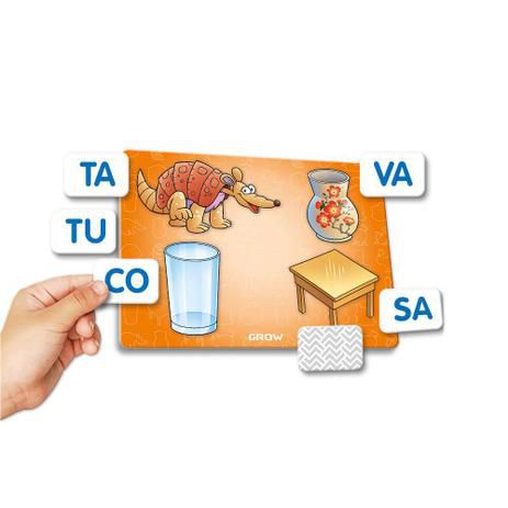 Jogo Memória Sílabas