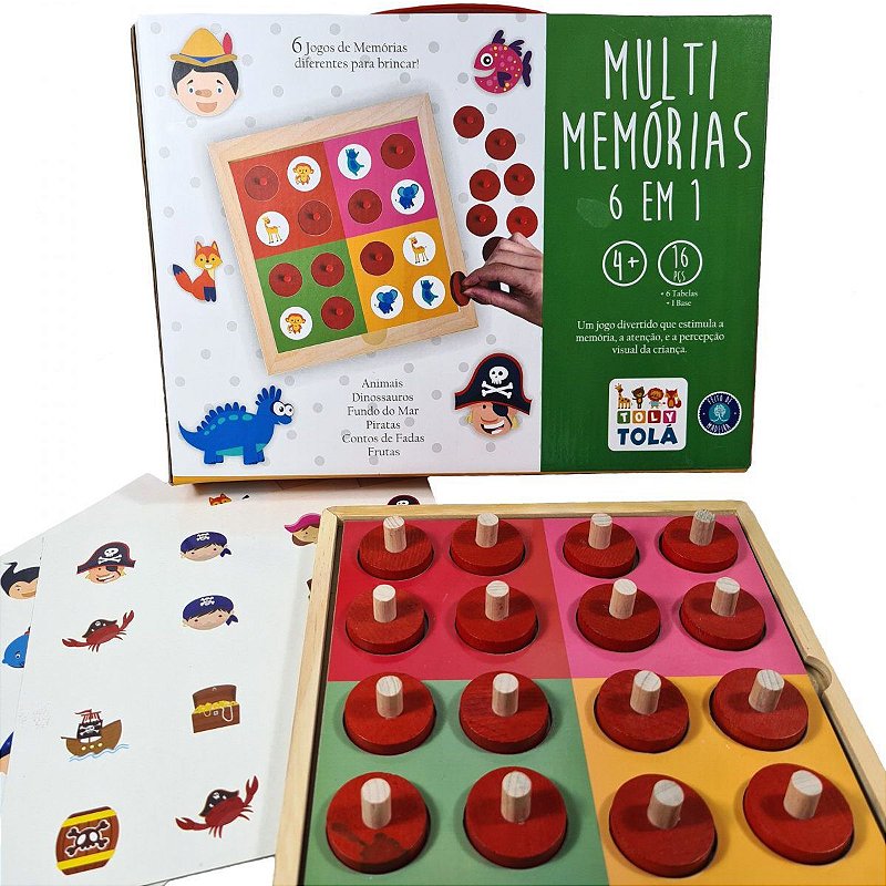 Multi Memórias 6 em 1