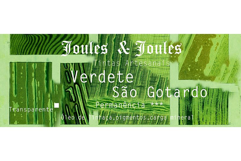 46.t. Tinta a Óleo VERDETE SÃO GOTARDO - PG23 Joules & Joules