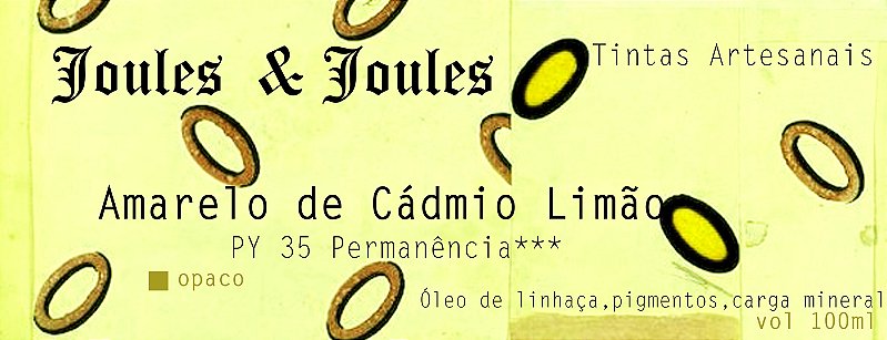 Kit Tinta a Óleo Amarelos | 7 Cores Joules & Joules