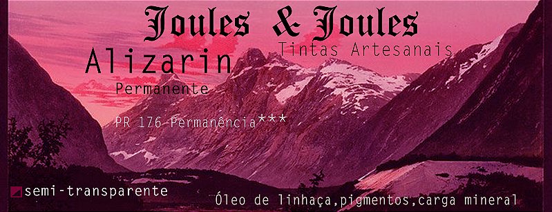 Kit Tinta a Óleo Vermelhos | 7 Cores Joules & Joules