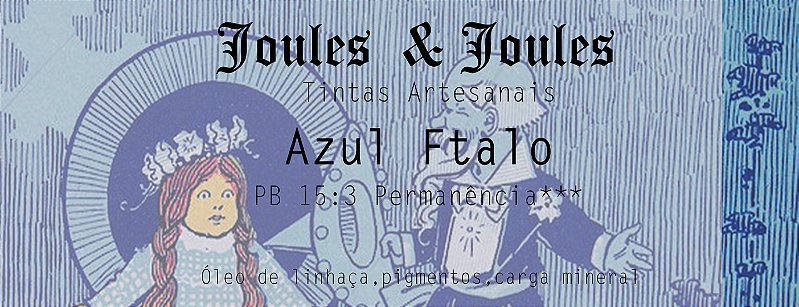 Kit Tinta a Óleo Azuis | 7 Cores Joules & Joules