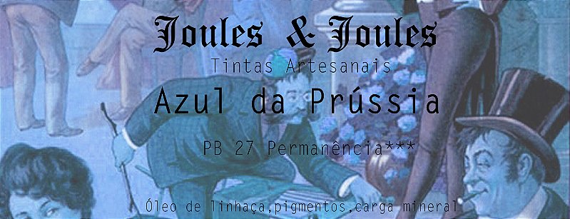 Kit Tinta a Óleo Azuis | 7 Cores Joules & Joules