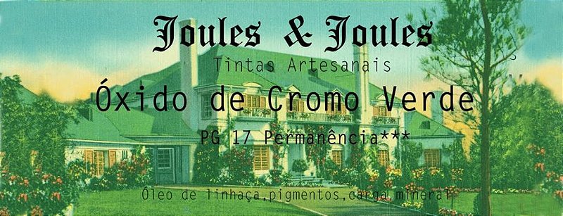 Kit Tinta a Óleo Verdes | 7 cores Joules & Joules
