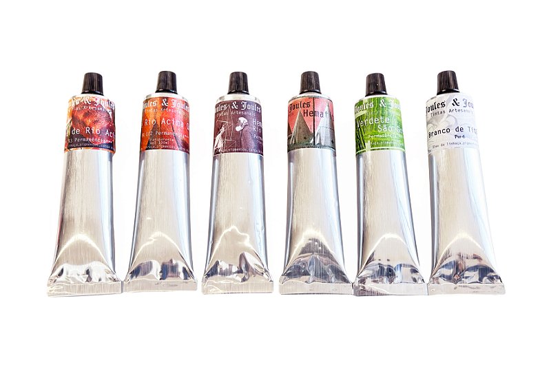 Kit Tinta a Óleo Terras Naturais | 6 Cores Joules & Joules