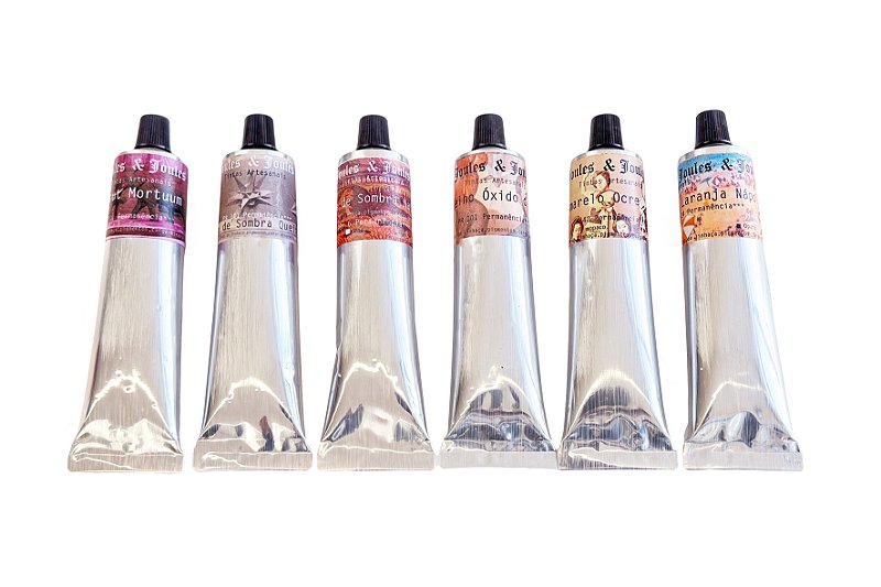Kit Tinta a Óleo Terras Sintéticas | 6 Cores Joules & Joules