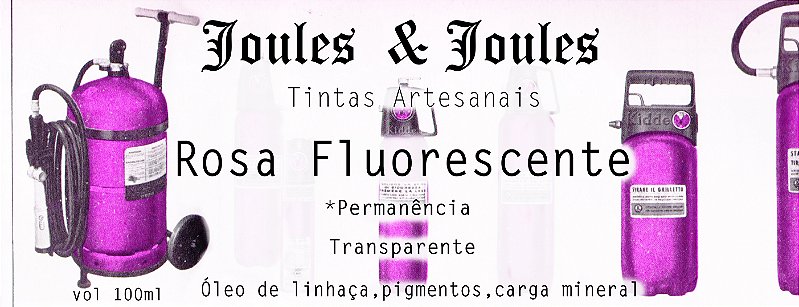 Kit Tinta a Óleo Fluorescentes | 4 Cores Joules & Joules