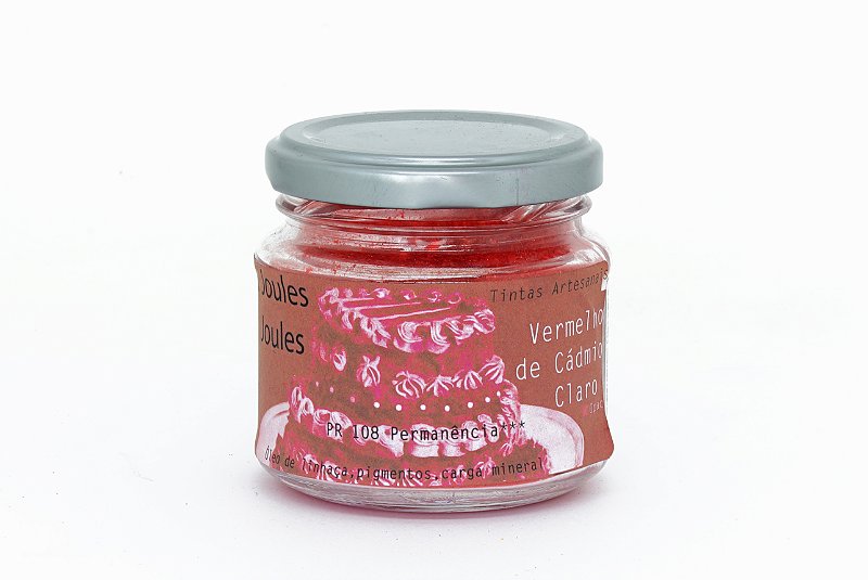 12.p. Pigmento VERMELHO DE CADMIO CLARO Joules & Joules