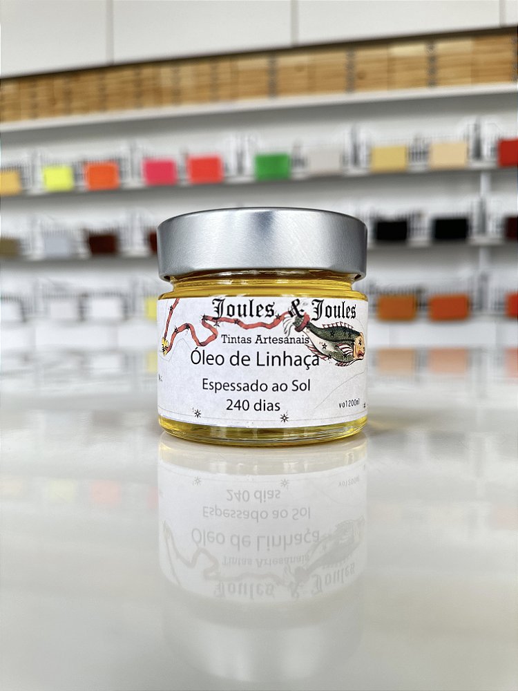 Óleo de Linhaça Espessado ao Sol (240 dias) 200ml Joules & Joules